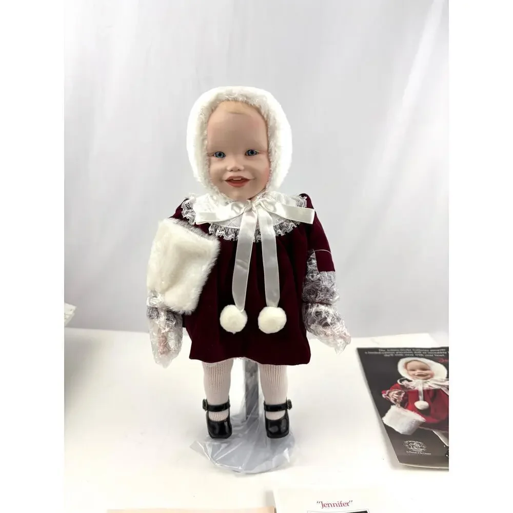 VTG Ashton Drake Jennifer Porcelain Doll by Yolanda Bello‎ 1980s Perfect Babies